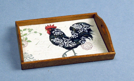 T732 Parisian Rooster Tray